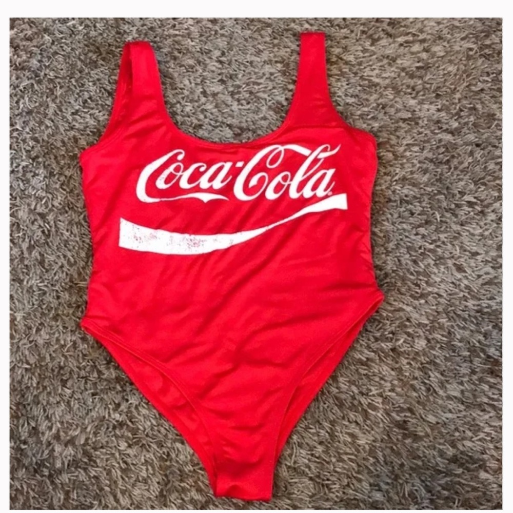 coca cola one piece swimsuit